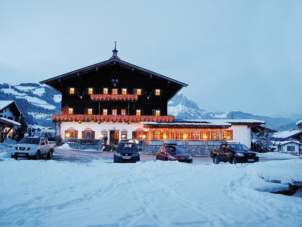 Hotel Hubertus Mit Erlebnislandgasthof Reitherwirt Kitzbühel Kültér fotó