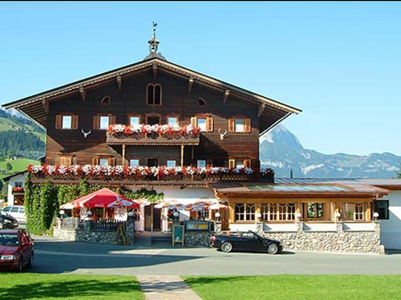 Hotel Hubertus Mit Erlebnislandgasthof Reitherwirt Kitzbühel Kültér fotó